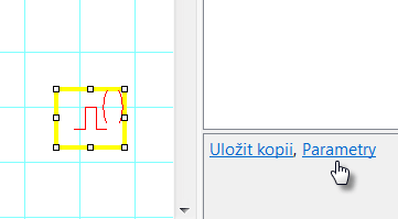 parametrická značka ve výkresu